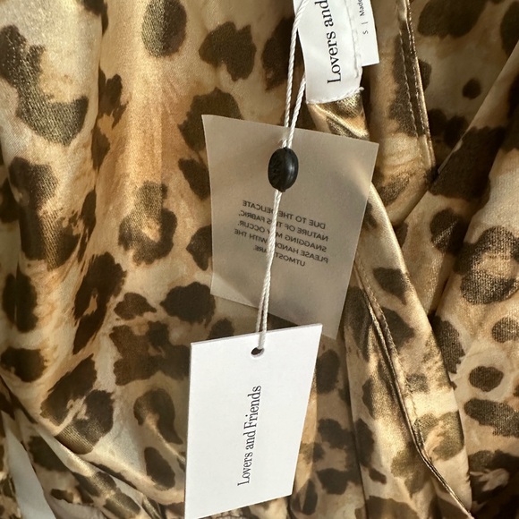 Lovers and Friends leopard bodysuit size S never worn purchased from revolve - Picture 6 of 8